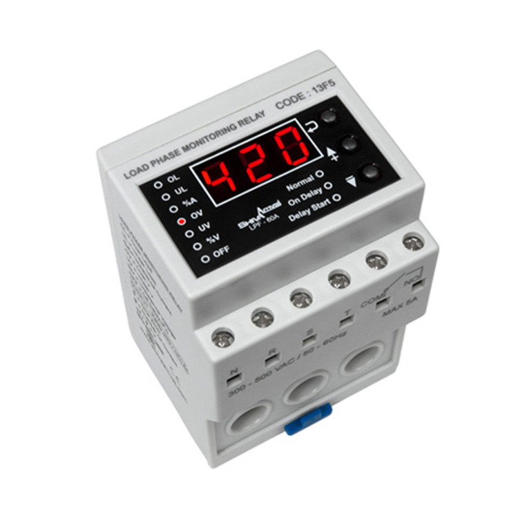 کنترل فاز بار ۱ تا ۶۰ آمپر مدل LPF-60A کد 13F5 شیوا امواج