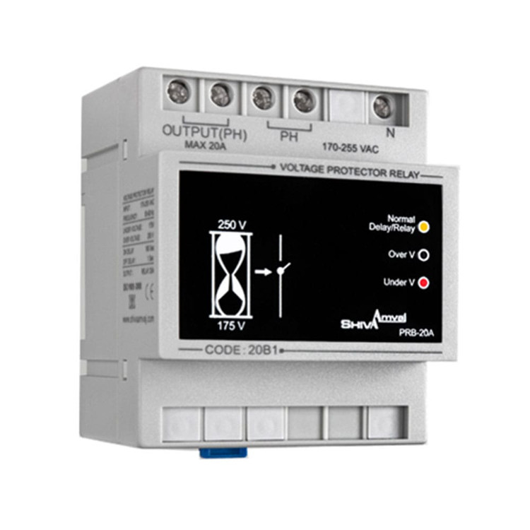 محافظ ولتاژ 20 آمپر شیوا امواج مدل PRB-20A کد 20B1