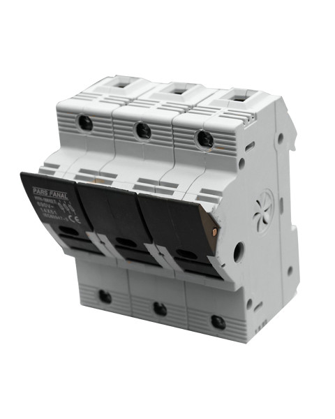 سکسیونر سه فاز (پایه فیوز) 51*14 پارس فانال مدل PFFH-18W/63(X)3P