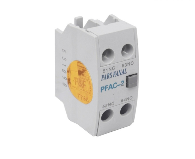 کنتاکت کمکی کنتاکتور 1NO - 1NC پارس فانال سری PFAC-2