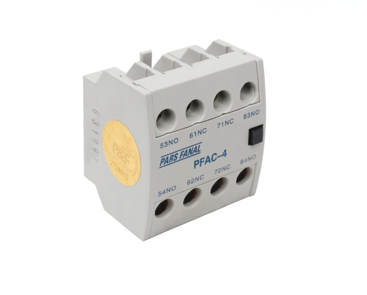 کنتاکت کمکی کنتاکتور 2NO - 2NC پارس فانال سری PFAC-4